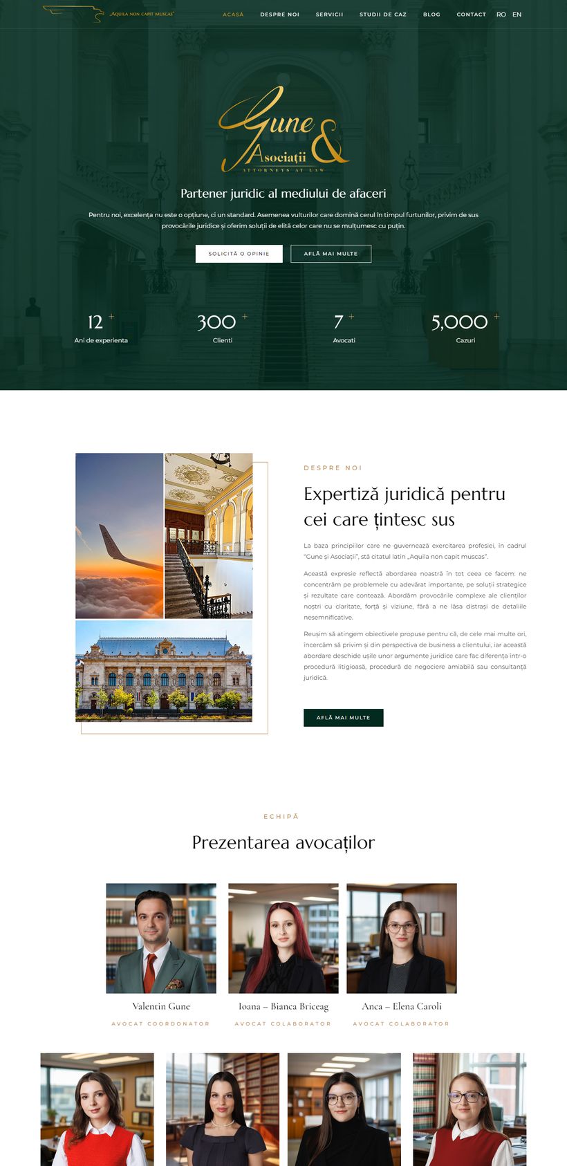 Gune.ro — web design Brave Design
